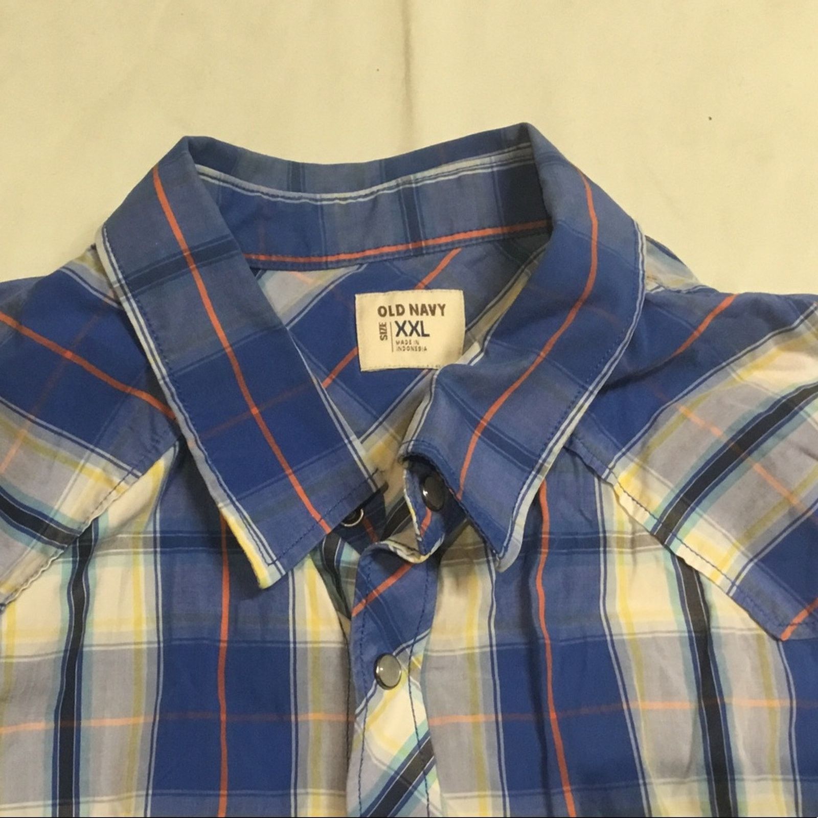 Old Navy Old Navy Plaid Button Down Size US XXL / EU 58 / 5 - 3 Thumbnail