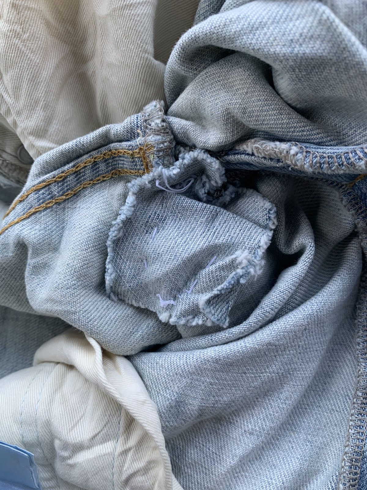 02DERIV. × Japanese Brand O2DERIV. japanese Brand Distressed Denim Size US 30 / EU 46 - 15 Thumbnail