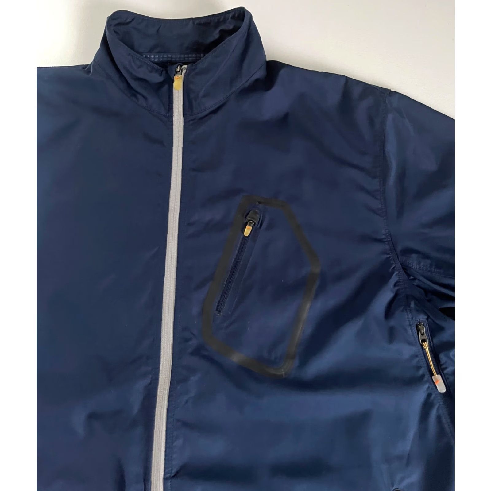 Nike Nike Men Jacket XL Clima-Fit Windbreaker Navy Vintage Size US XL / EU 56 / 4 - 5 Thumbnail