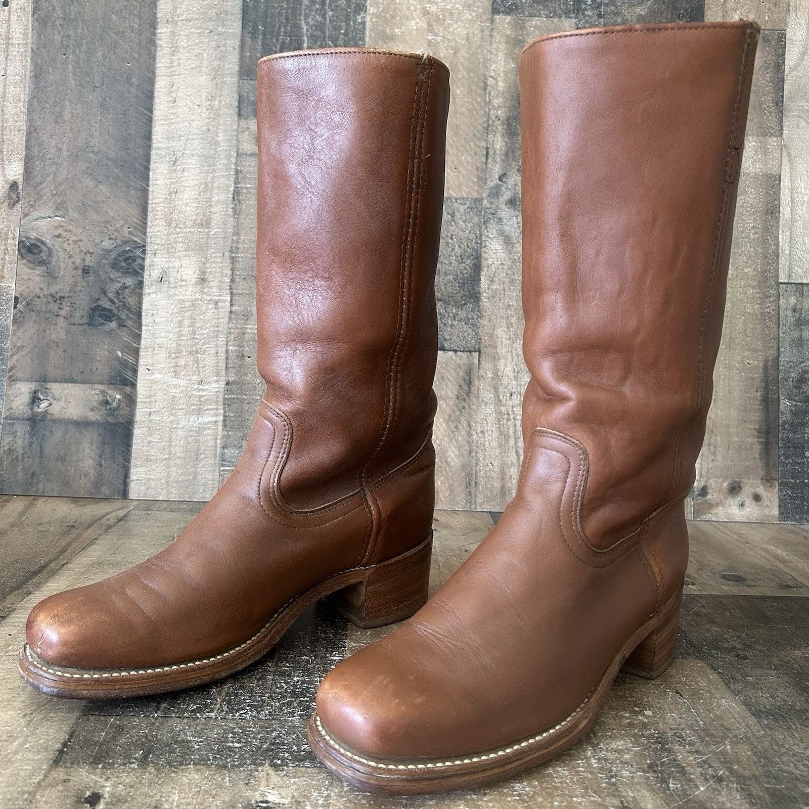 Frye Frye 2955 White Label Tall Campus Boots Mens 9.5 D Size US 9.5 / EU 42-43 - 1 Thumbnail