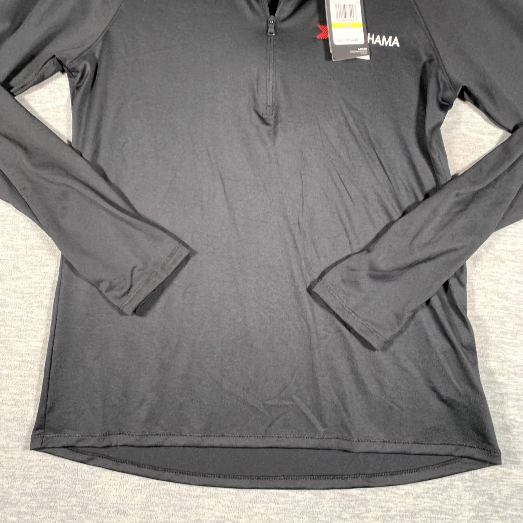 Under Armour Under Armour Pullover Shirt Womens M Black 1/4 Zip HeatGear Yokohama Logo Gyms & Training Size M / US 6-8 / IT 42-44 - 3 Thumbnail
