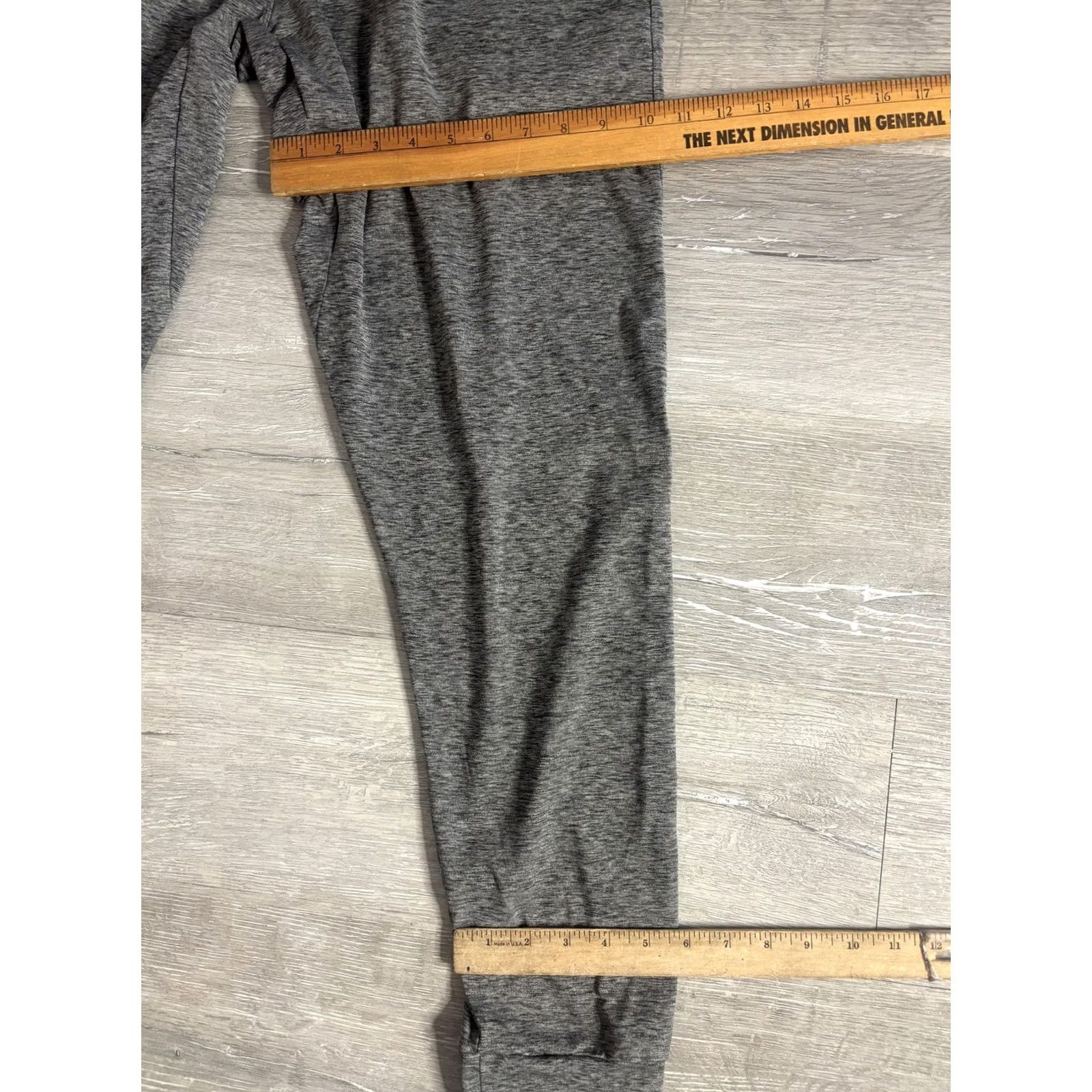 Nike Nike Dri-FIT Jogger Pants Mens Large Gray Jersey Tapered Elastic Waist Pockets Size US L / EU 52-54 / 3 - 8 Thumbnail