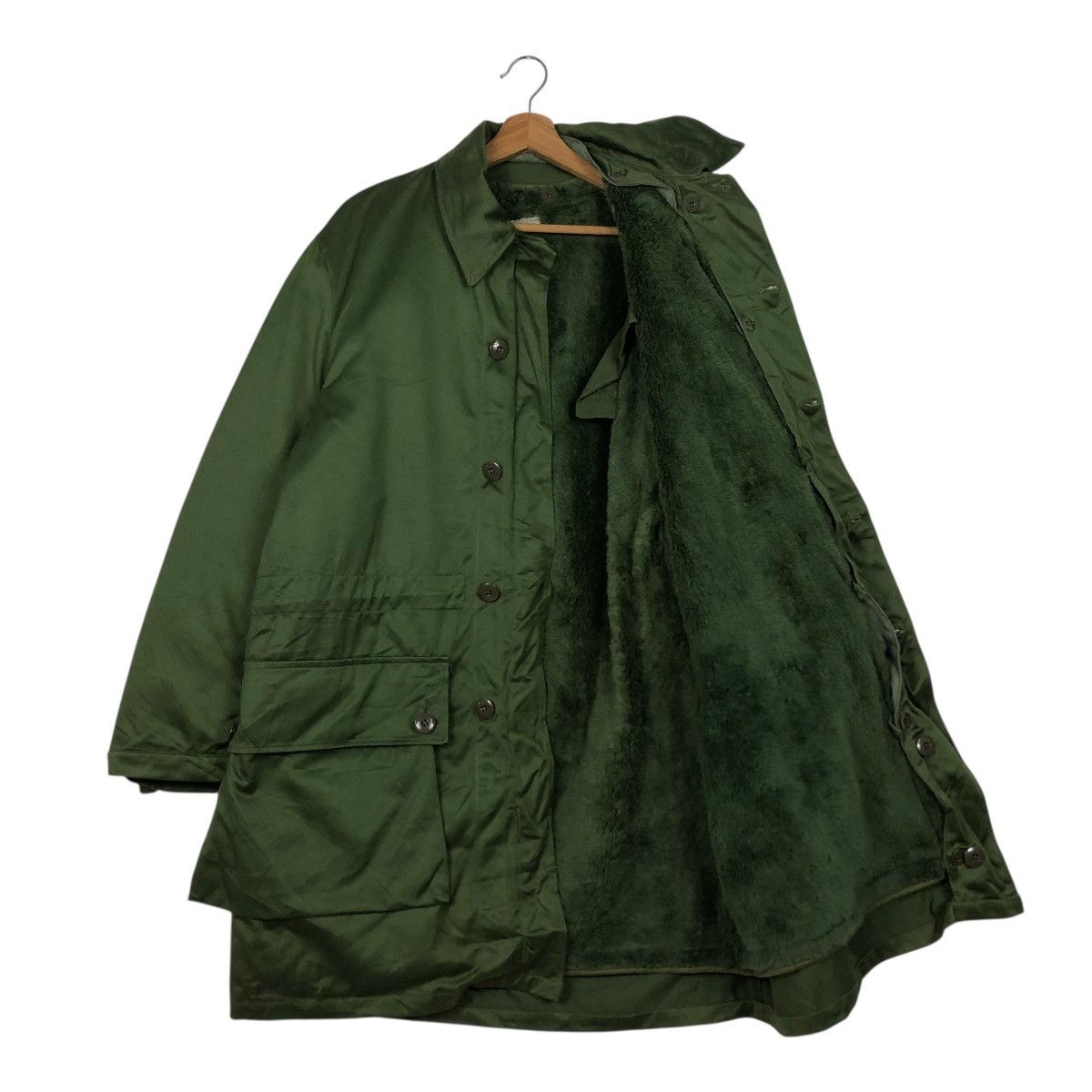 Vintage 🔥VINTAGE PARKA JACKET MILITARY BLANKET C46 WWII Size US M / EU 48-50 / 2 - 13 Thumbnail