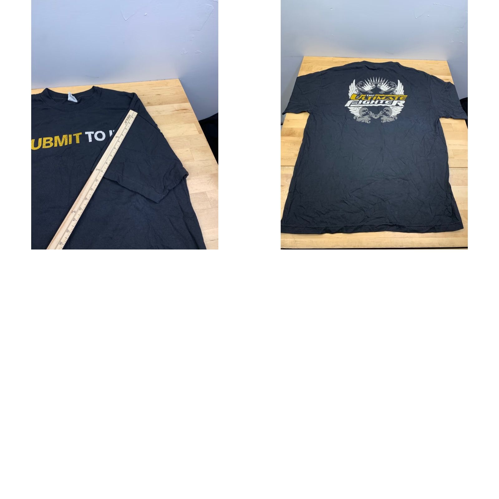 Vintage VINTAGE The Ultimate Fighter Spike TV Promo Shirt Mens XL Black UFC MMA Alstyle Apparel & Activewear T-Shirt (Crew Neck, Short Sleeve) Size US XL / EU 56 / 4 - 8 Thumbnail