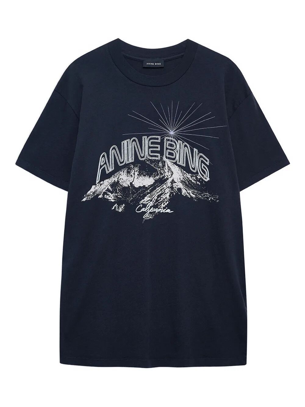 Anine Bing "WALKER" TEE CALIFORNIA Size S / US 4 / IT 40 - 1 Thumbnail