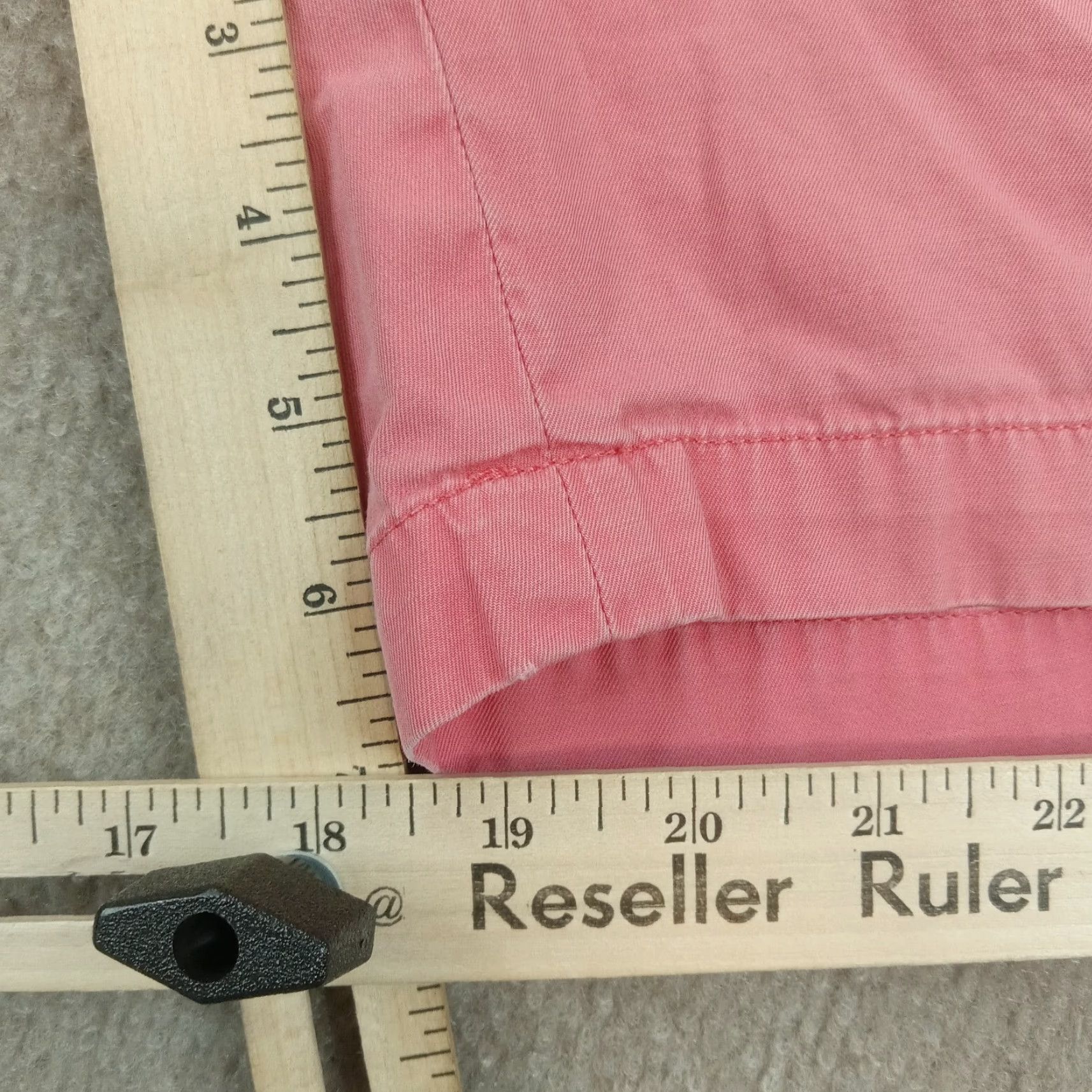 Vineyard Vines Vineyard Vines Mens Pink Chino Shorts 34 Preppy Summer Cotton Zip Fly Size US 34 / EU 50 - 4 Thumbnail