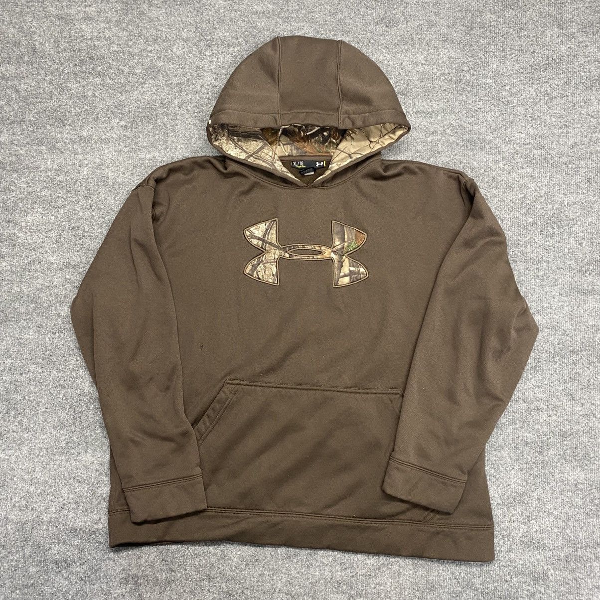 Under Armour Under Armour Hoodie Brown Camo Hoodie Size X-Large Size US XL / EU 56 / 4 - 2 Thumbnail