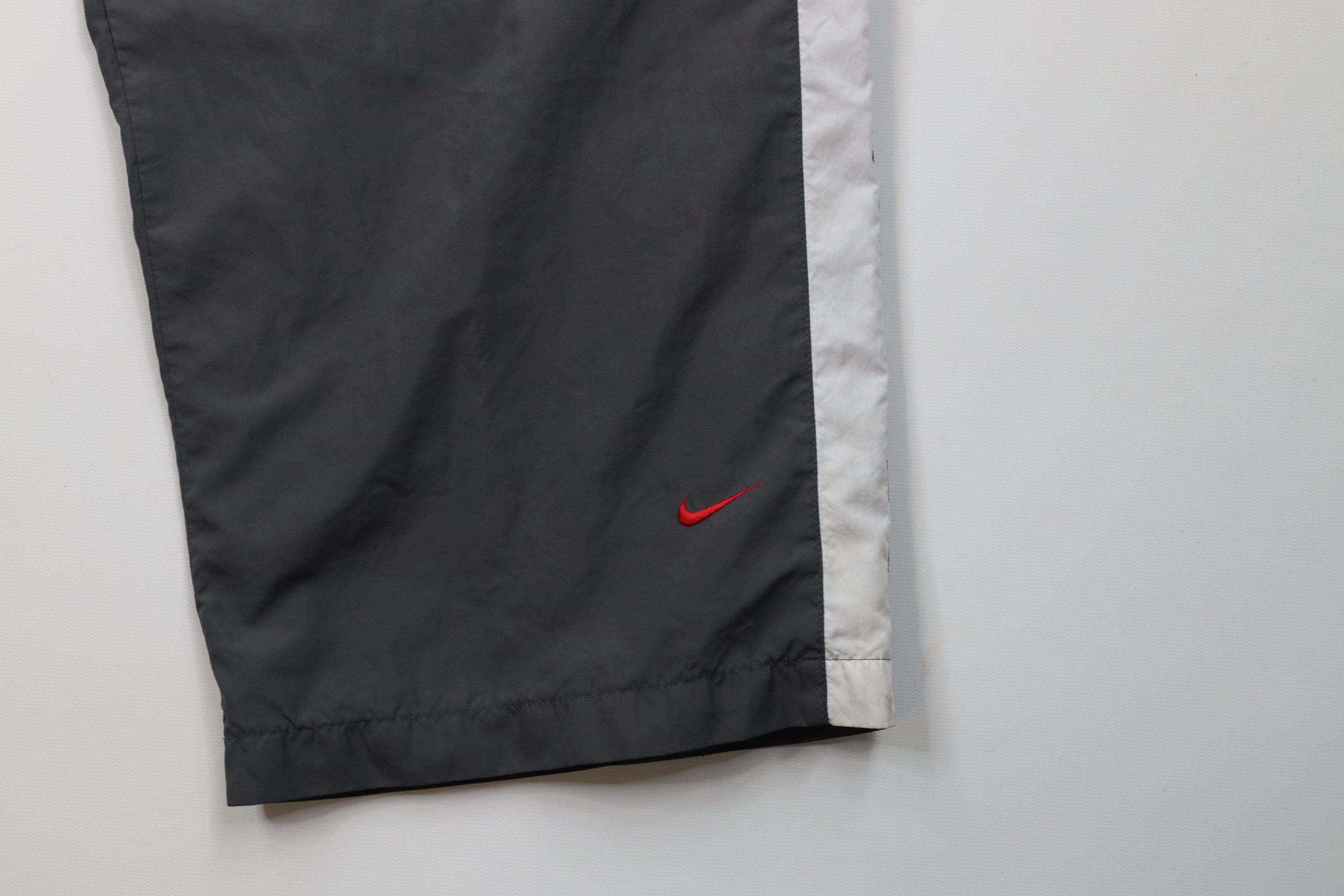 Nike Vintage Y2K Nike Scott Mini Swoosh Lined Wide Leg Pants Size 38" / US 16 / IT 52 - 5 Thumbnail