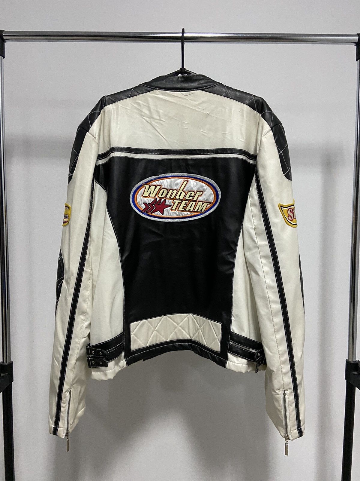 Vintage Wonder team racing jacket hot wheels 🛞 big logo Size US XL / EU 56 / 4 - 1 Thumbnail