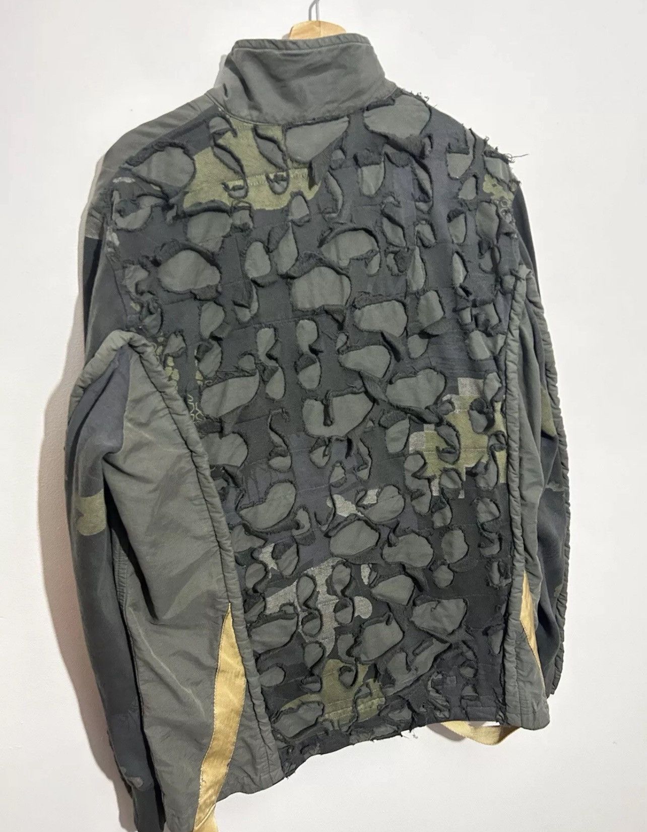 Griffin Griffin Blade-cut Bomber Parka Cotton Green/Grey Mens Large Size US L / EU 52-54 / 3 - 9 Thumbnail