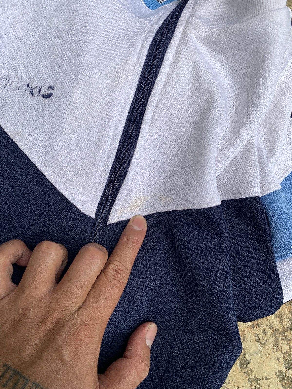 Adidas × Descente × Vintage 1990s Adidas Descente Trashed 3 Stripes Track Jacket Size S / US 4 / IT 40 - 17 Thumbnail
