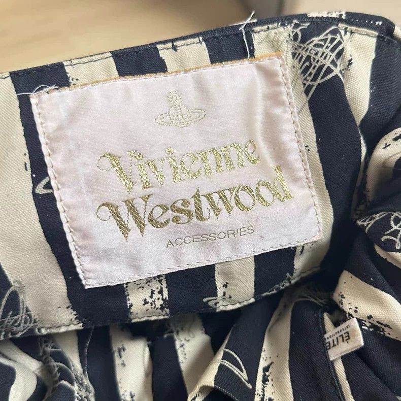 Vivienne Westwood Vivienne Westwood size os Silver logo Saturn tote bag, larg Size ONE SIZE - 2 Thumbnail