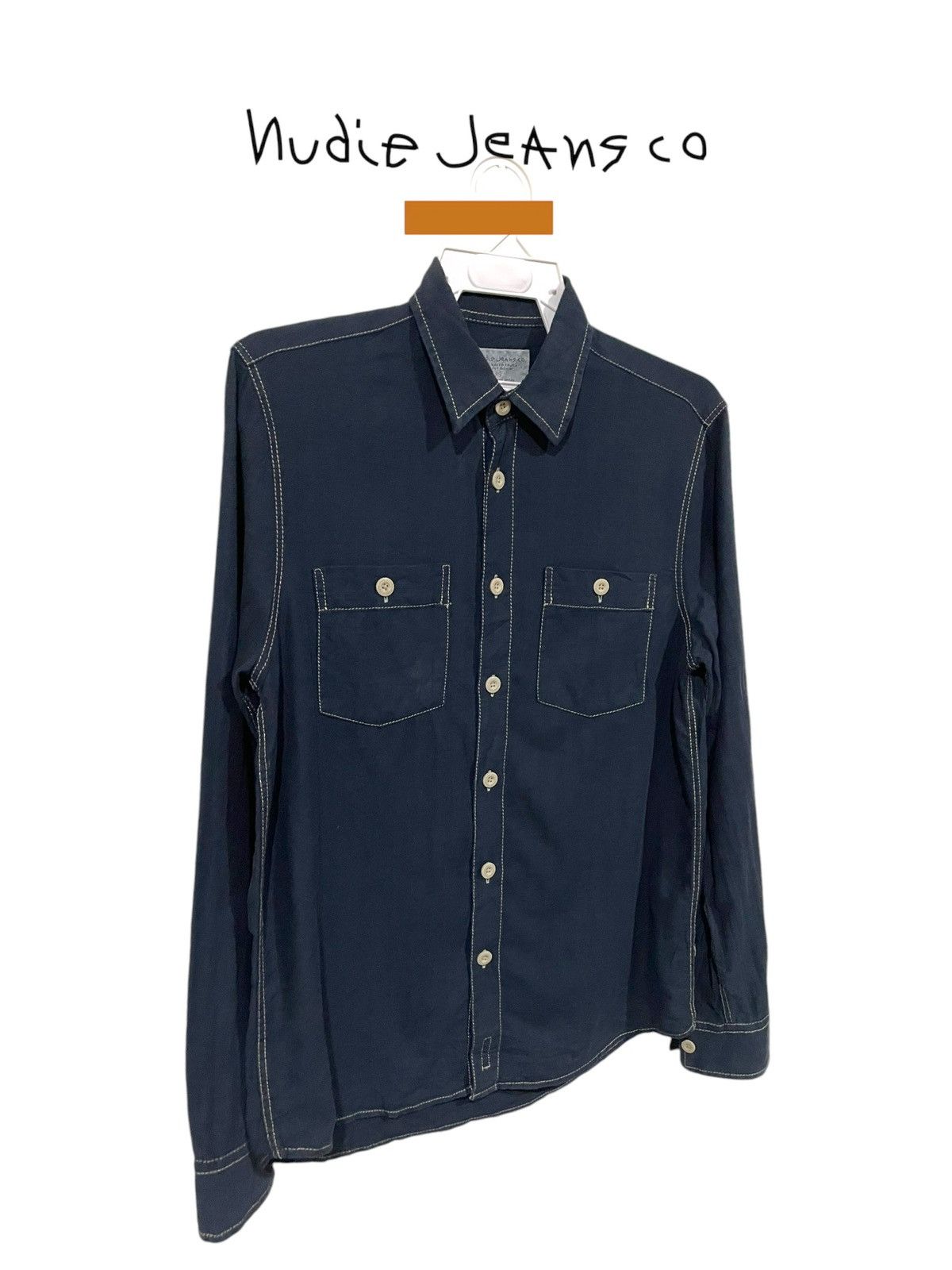 Nudie Jeans Nudie Jeans Sten Worker Shirts Size US XS / EU 42 / 0 - 4 Thumbnail