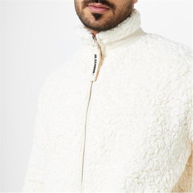 o1g2r1mq0424 Sherpa Fleece Jackets in White