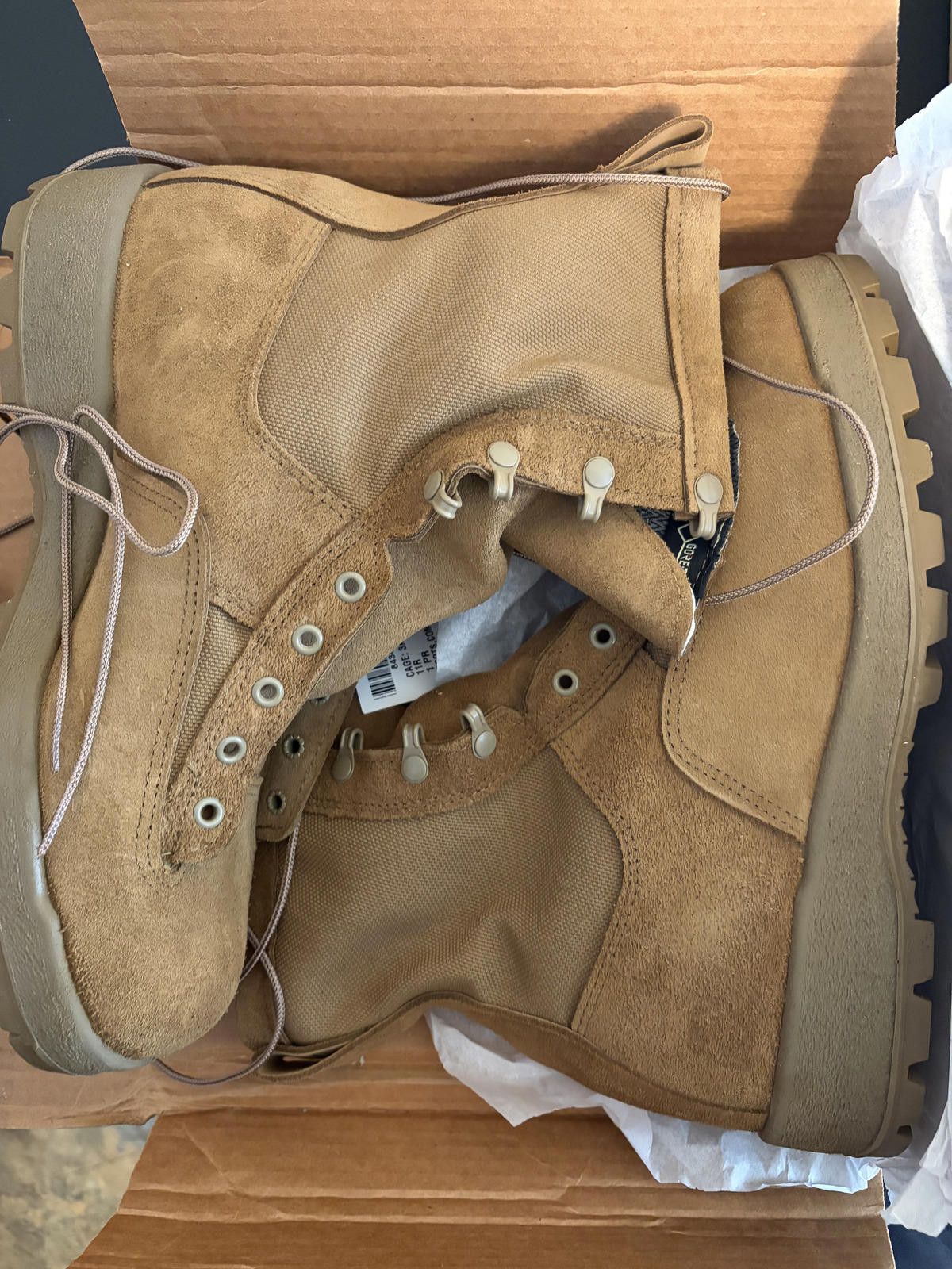 Other McRae Tan Desert Combat Temperate Weather Boots (Size 11) Size US 11 / EU 44 - 1 Thumbnail