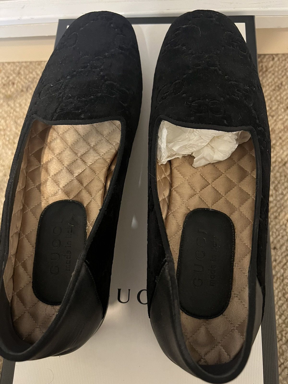 Paolo Gucci Gucci GG Velvet loafer Size US 9.5 / EU 42-43 - 5 Thumbnail