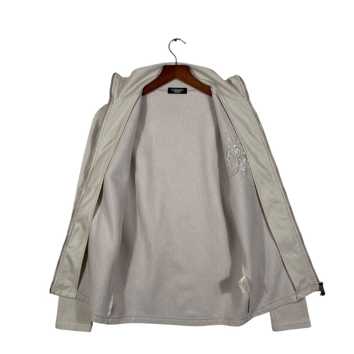 Tornado Mart Vintage 90s Tornado Mart Flower Embroidery Zipper Jacket Size US S / EU 44-46 / 1 - 7 Thumbnail