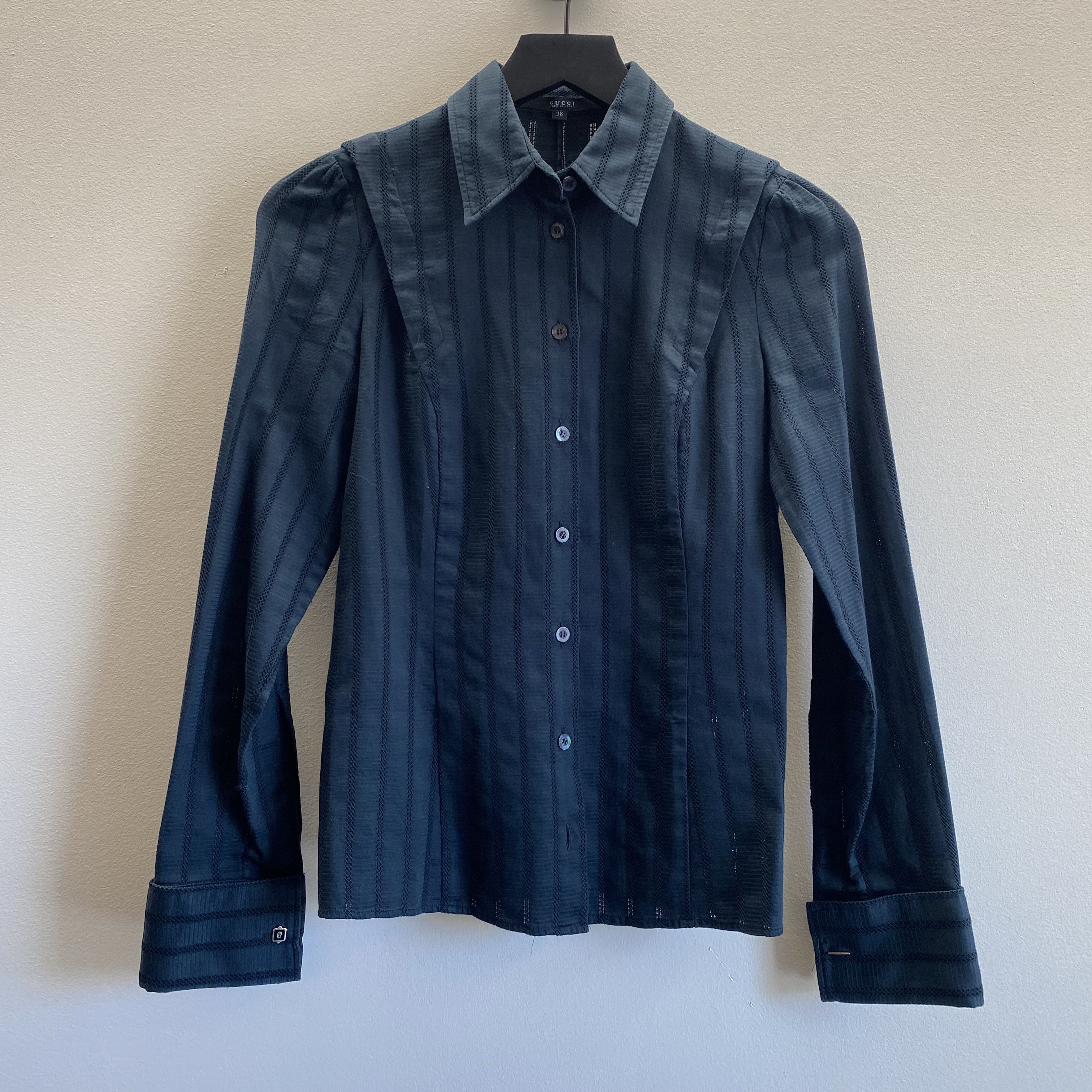 Gucci Gucci Long Sleeve Blouse Size S / US 4 / IT 40 - 5 Thumbnail