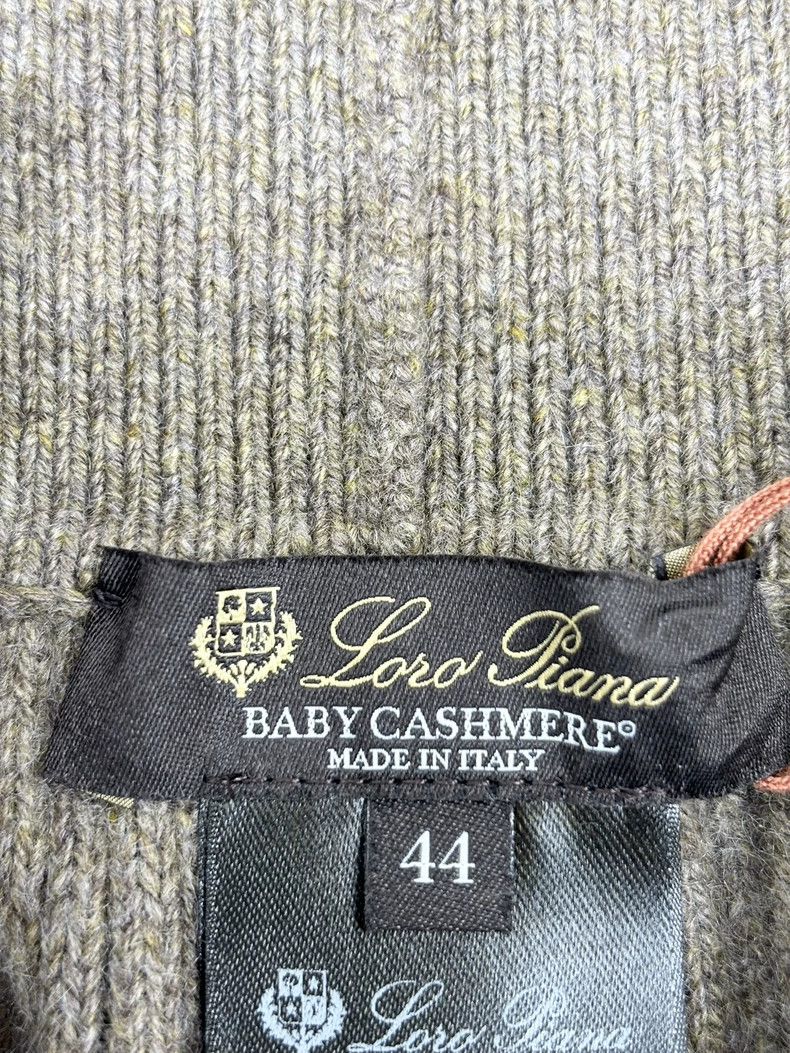 Loro Piana LORO PIANA Classic brown wide leg pants Size 28" / US 6 / IT 42 - 3 Thumbnail