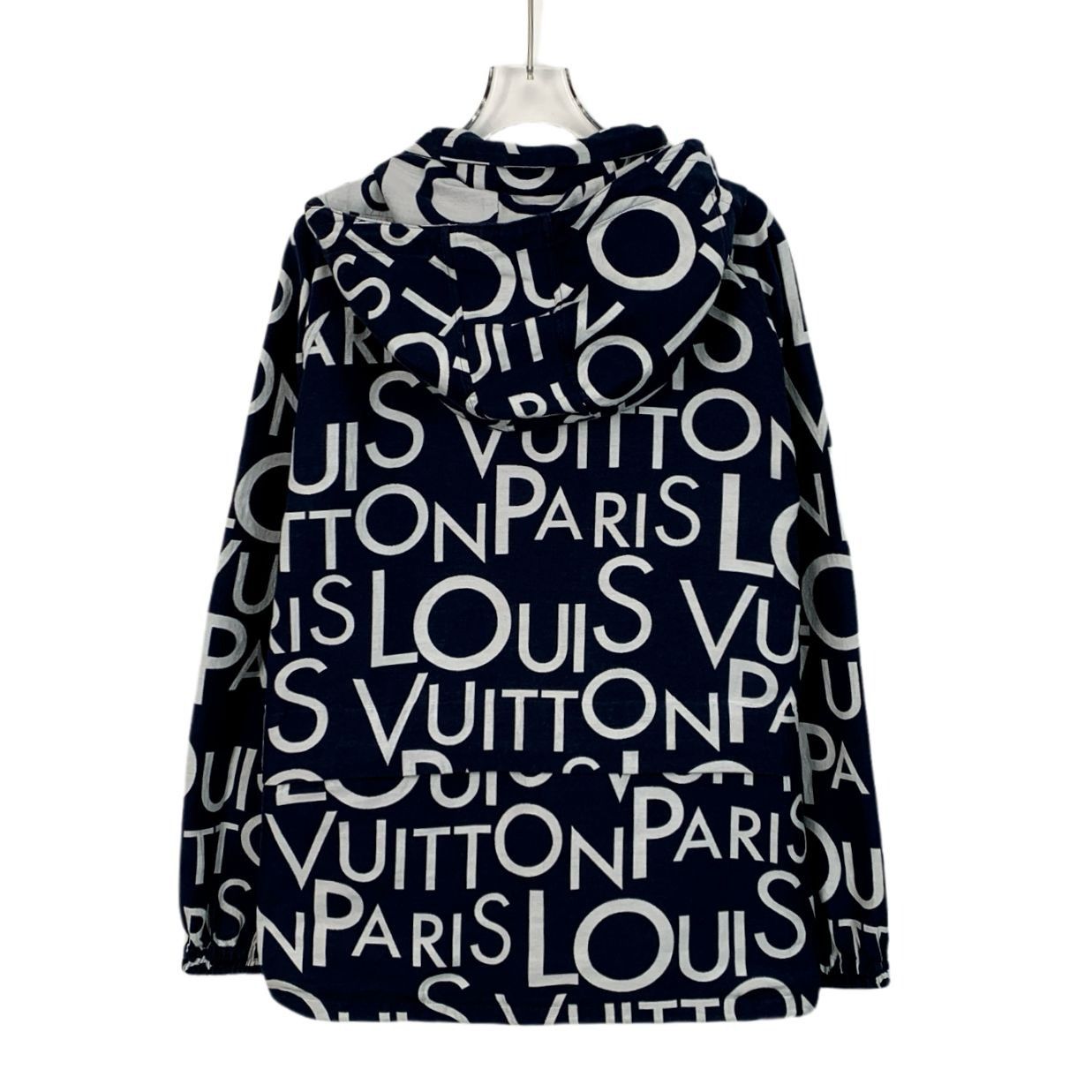 Louis Vuitton Louis Vuitton Paris Designer Jacket With Hood & Zip Closure Size L / US 10 / IT 46 - 2 Thumbnail