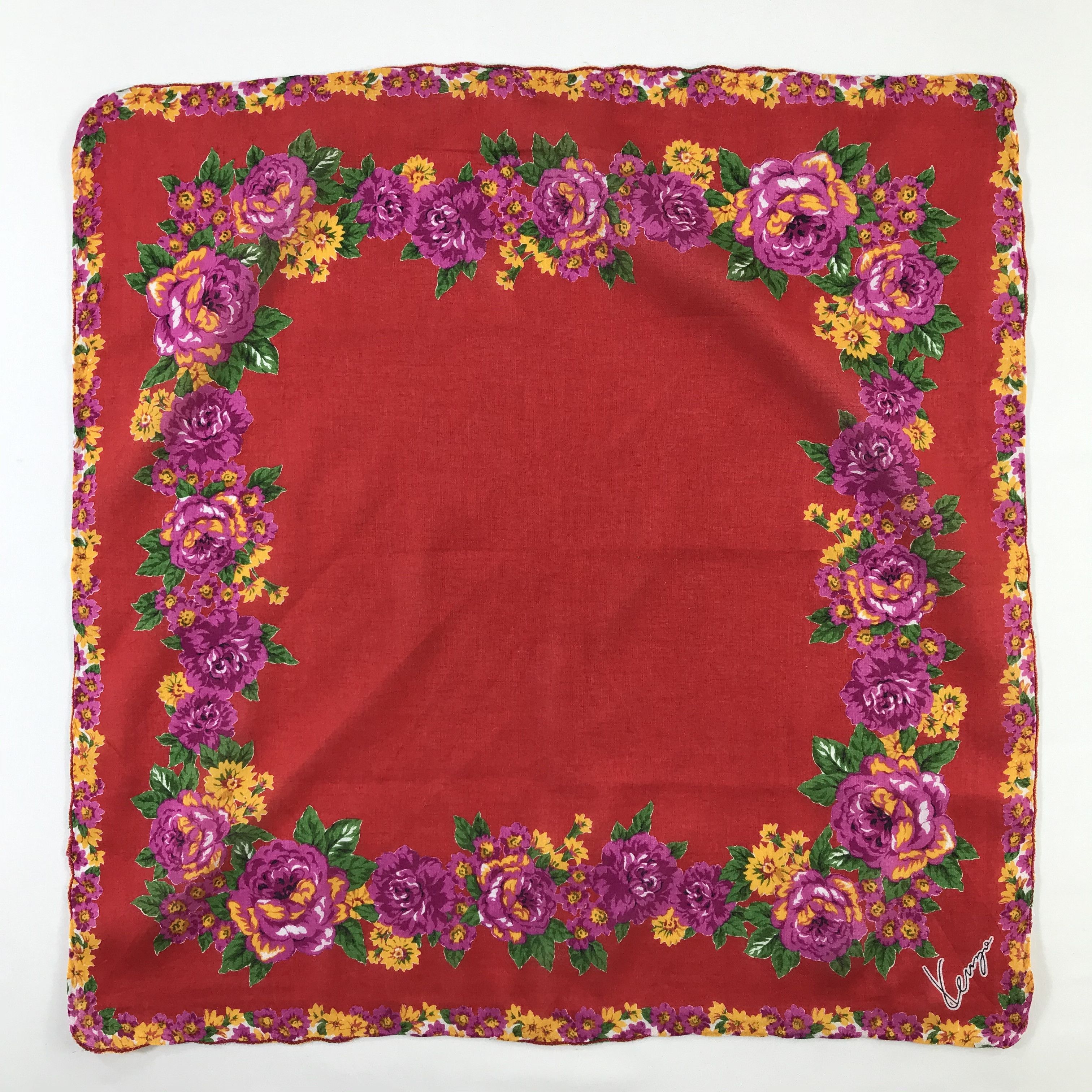Kenzo Bandana / Handkerchief / Neckerchief - S696