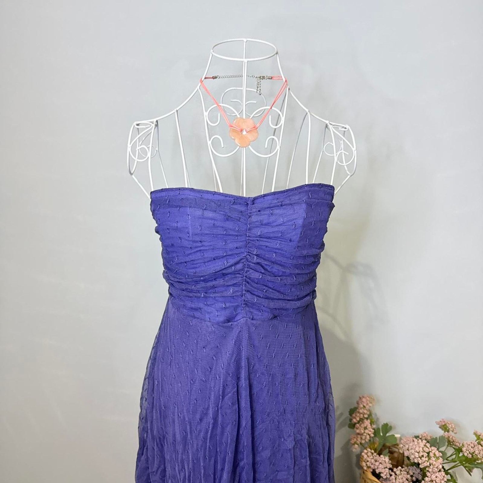 Free People Free People Women's Pink and Purple Dress | Grailed