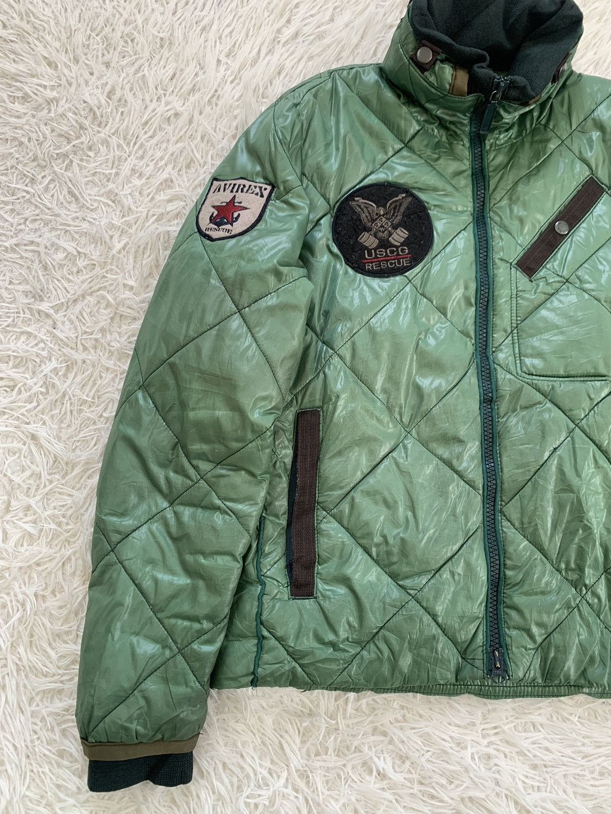 Avirex Avirex USCG AF-75 Quilted Jacket Size US M / EU 48-50 / 2 - 3 Thumbnail