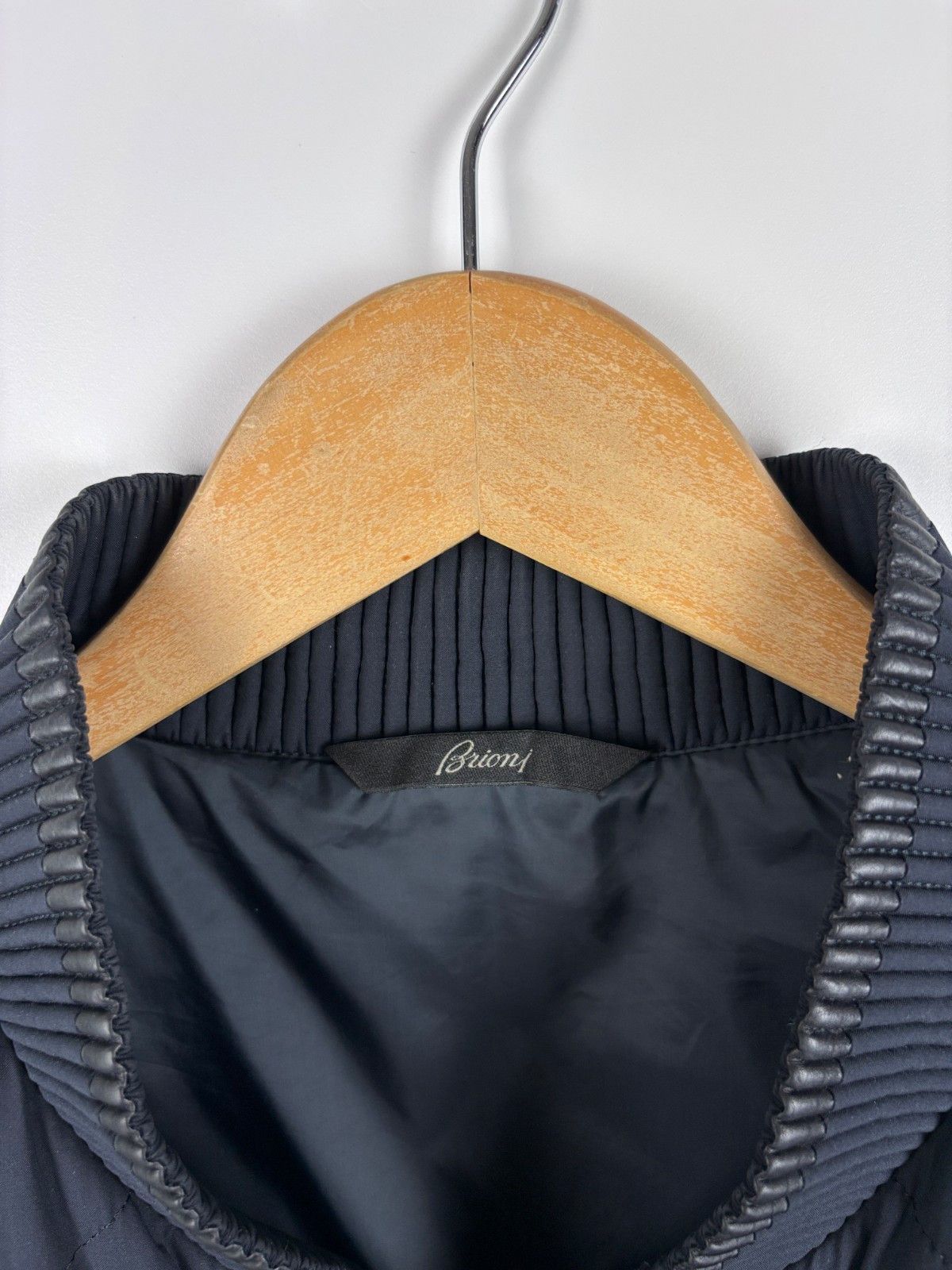 Brioni Brioni Silk SWL600 Quilted Gilet Carry Over Vest Blue 3XL Size US XXL / EU 58 / 5 - 7 Thumbnail
