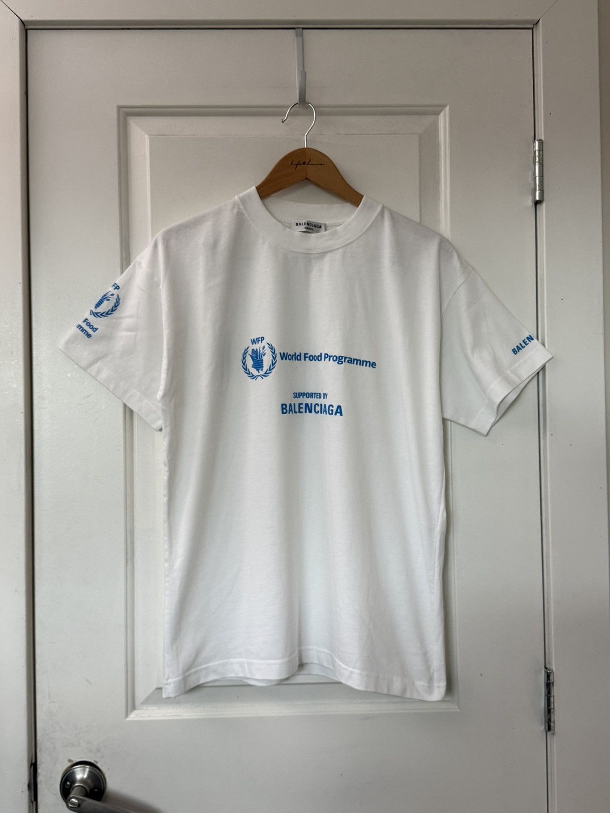 Balenciaga Balenciaga x World Food Programme White T-Shirt | Grailed