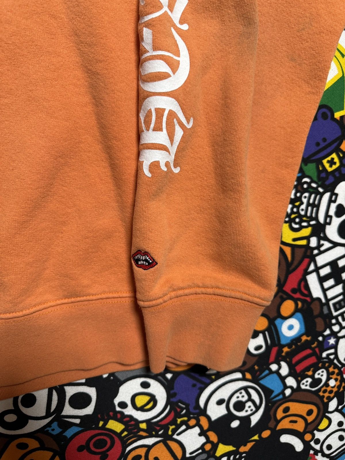 Chrome Hearts Chrome Hearts Orange Matty Boy Build Logo Pullover Sweater Size US M / EU 48-50 / 2 - 11 Thumbnail