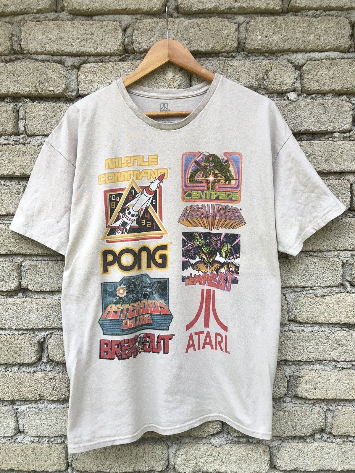 Vintage Y2K ATARI Arcade Games Graphic Tshirt