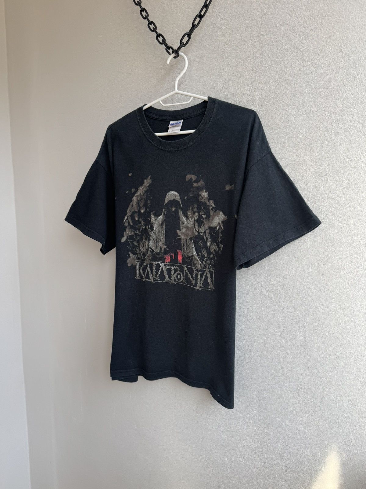 Vintage Vintage Katatonia Nigt Is the new Day Band Metal T Shirt Tee Size US L / EU 52-54 / 3 - 2 Thumbnail