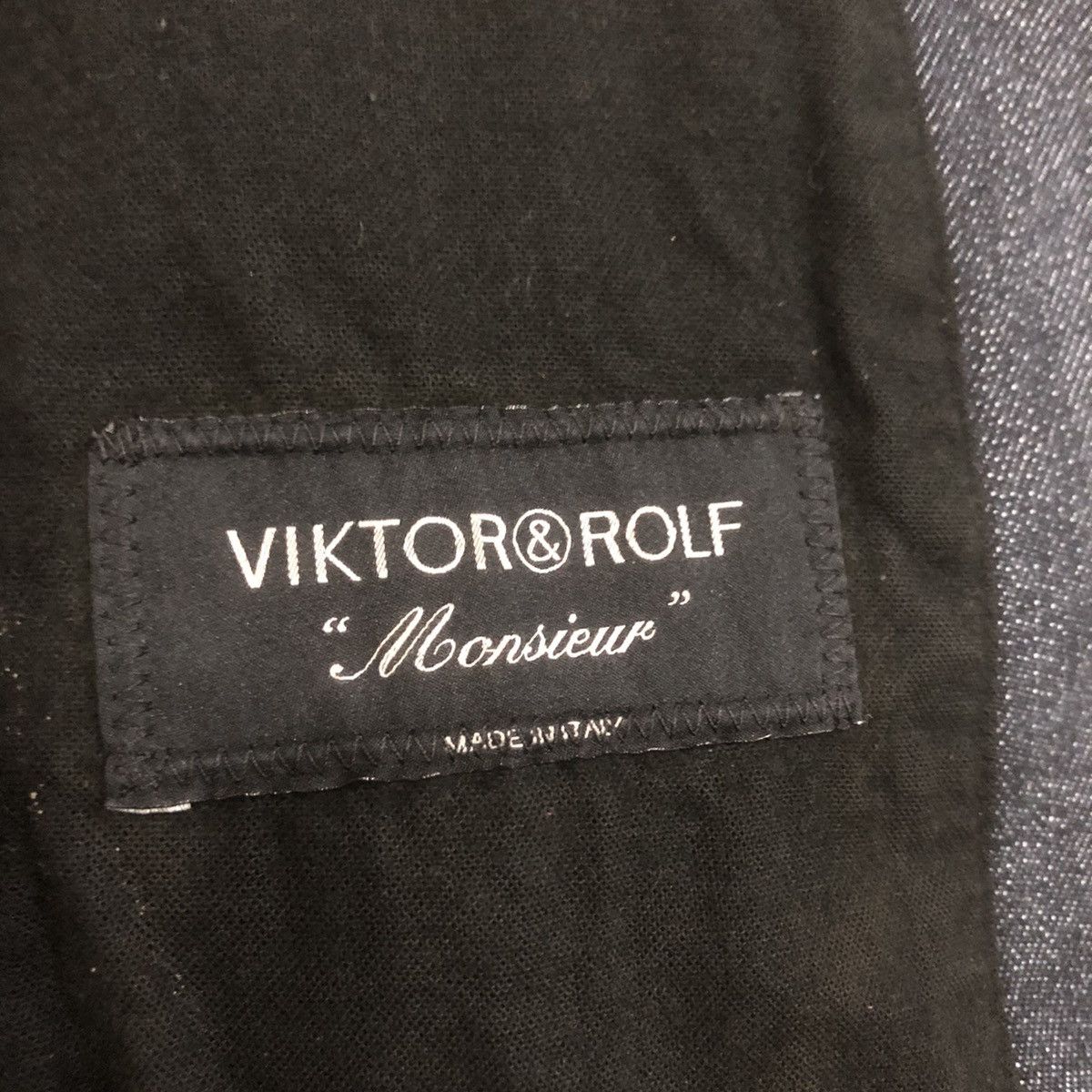 Viktor & Rolf Viktor & Rolf Monsieur Denim Style Coat Jacket Size US M / EU 48-50 / 2 - 8 Thumbnail