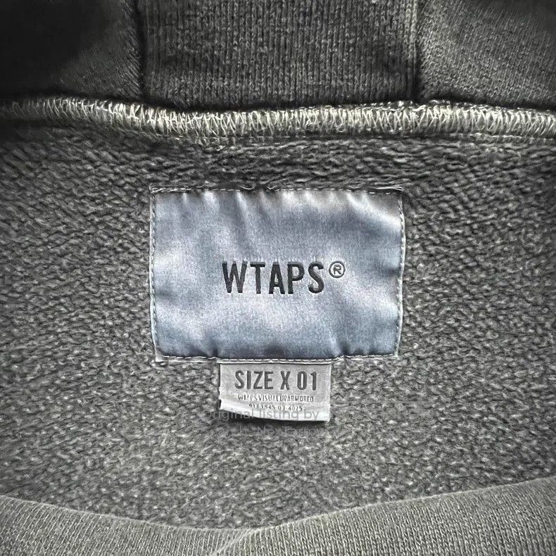 Wtaps Wtaps Batik Washed Hooded Sweatshirt Size US S / EU 44-46 / 1 - 3 Thumbnail