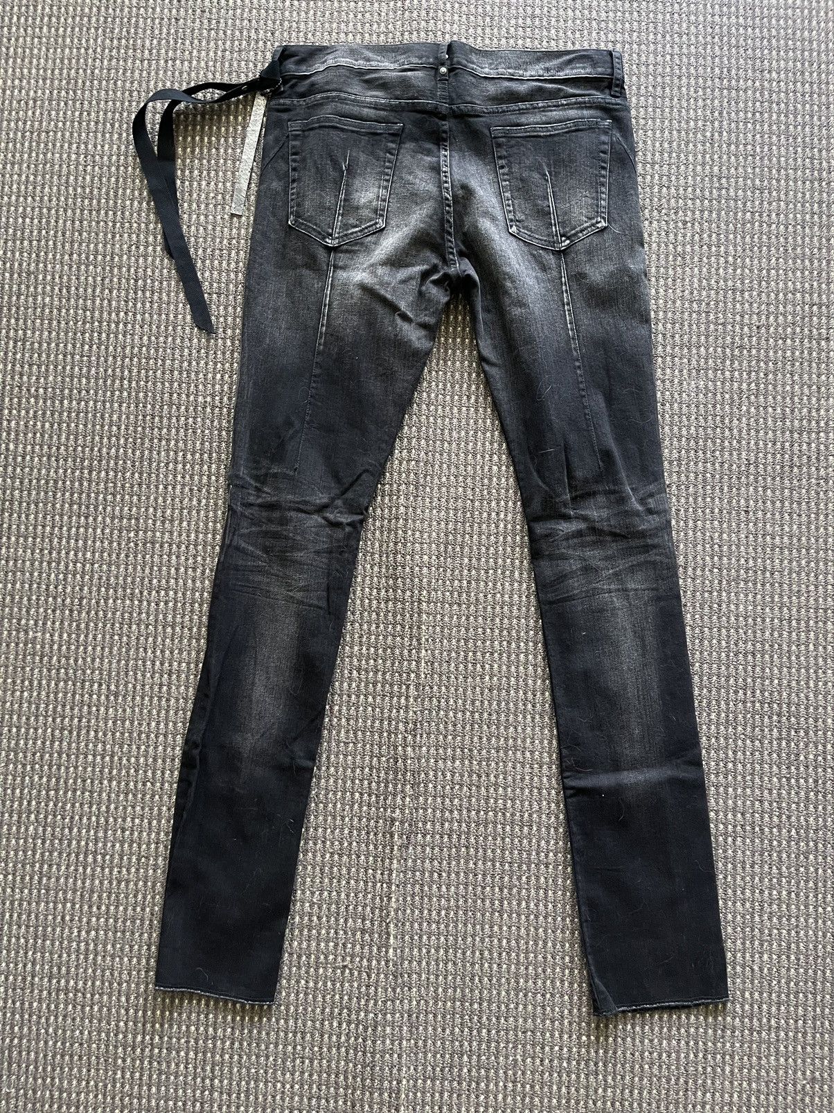 Fagassent Toshiki Aoki Seigeki Knee Slit Jeans Size US 32 / EU 48 - 2 Thumbnail