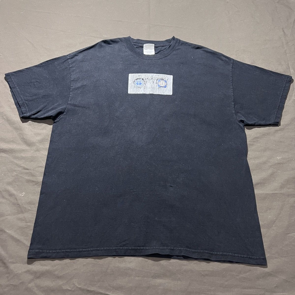 Vintage Vintage Y2K Disciples wanted God Jesus Bible Holy Tee Faded Size US XL / EU 56 / 4 - 2 Thumbnail