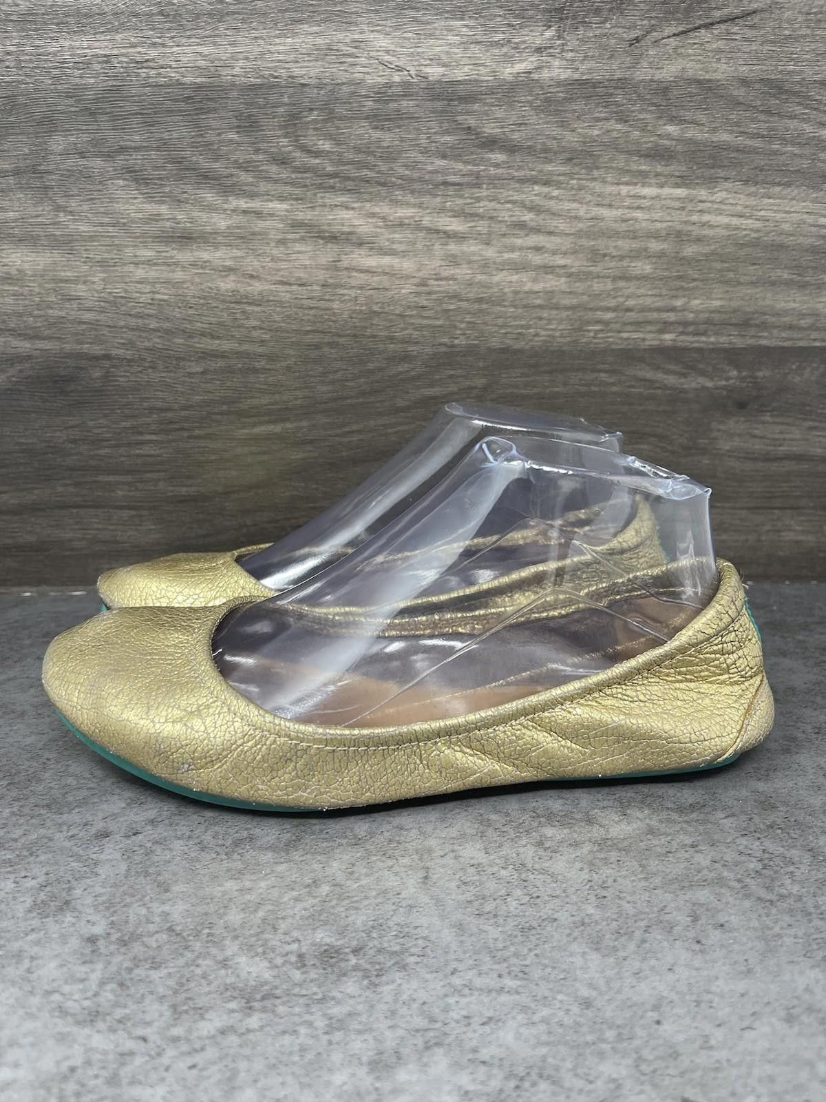 Andrew's Ties Tieks Gavrieli Ballet Flats Womens Size 7 Golden Glitz Size US 7 / IT 37 - 1 Thumbnail
