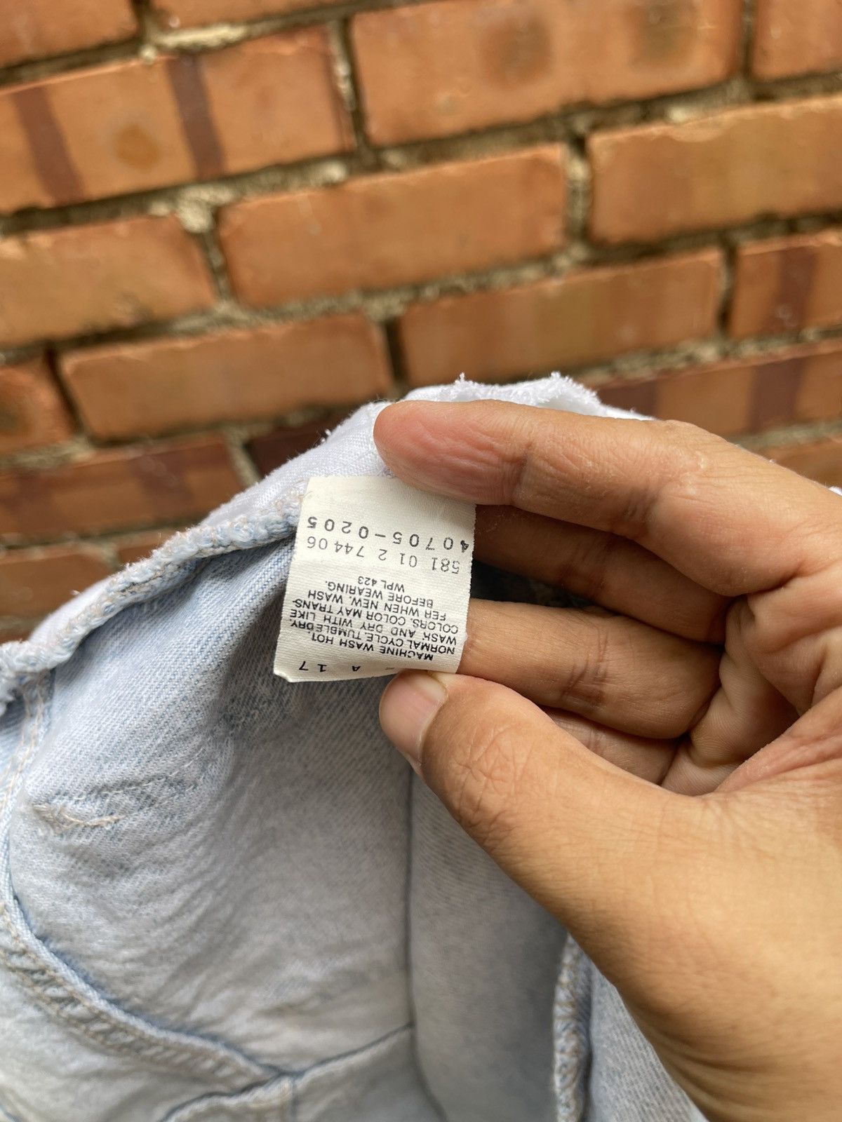 Levi's Levis Orange Tab 550 Student Jean Shorts made in USA Size US 26 / EU 42 - 14 Thumbnail