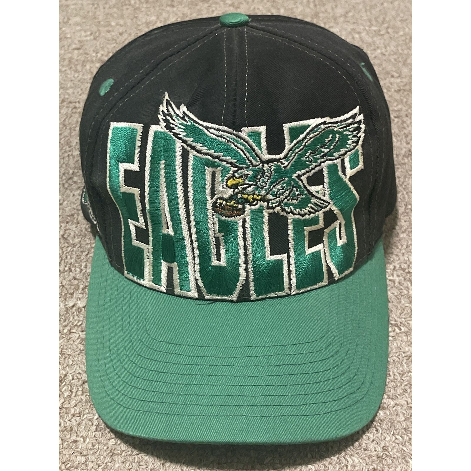 Logo 7 Vintage 90s Logo 7 Philadelphia Eagles NFL Snapback Hat Cap Size ONE SIZE - 1 Thumbnail