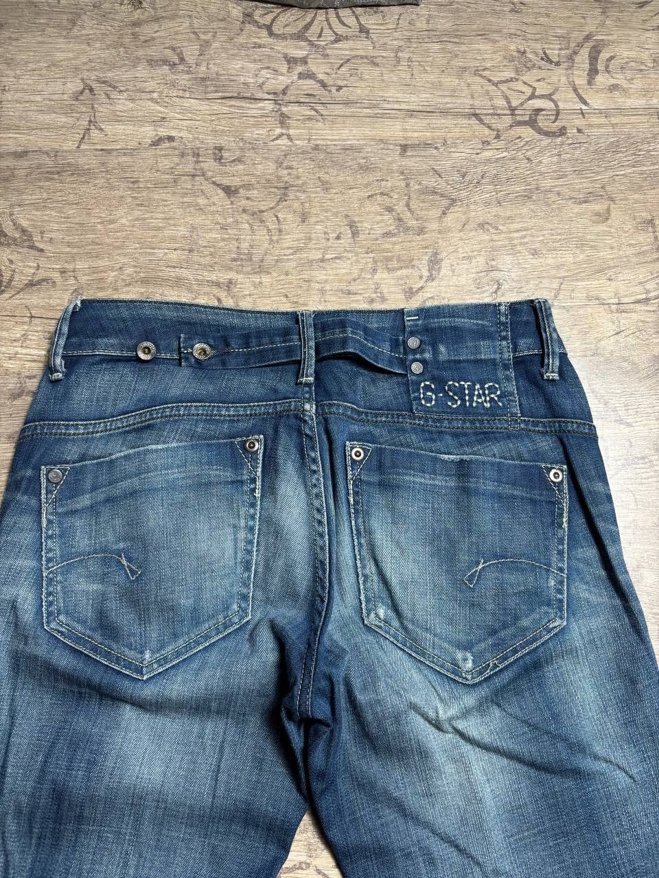 G-Star RARE💣 Flared Hysteric Glamour vibe Japan G-STAR Fade Jeans Size US 29 - 5 Thumbnail