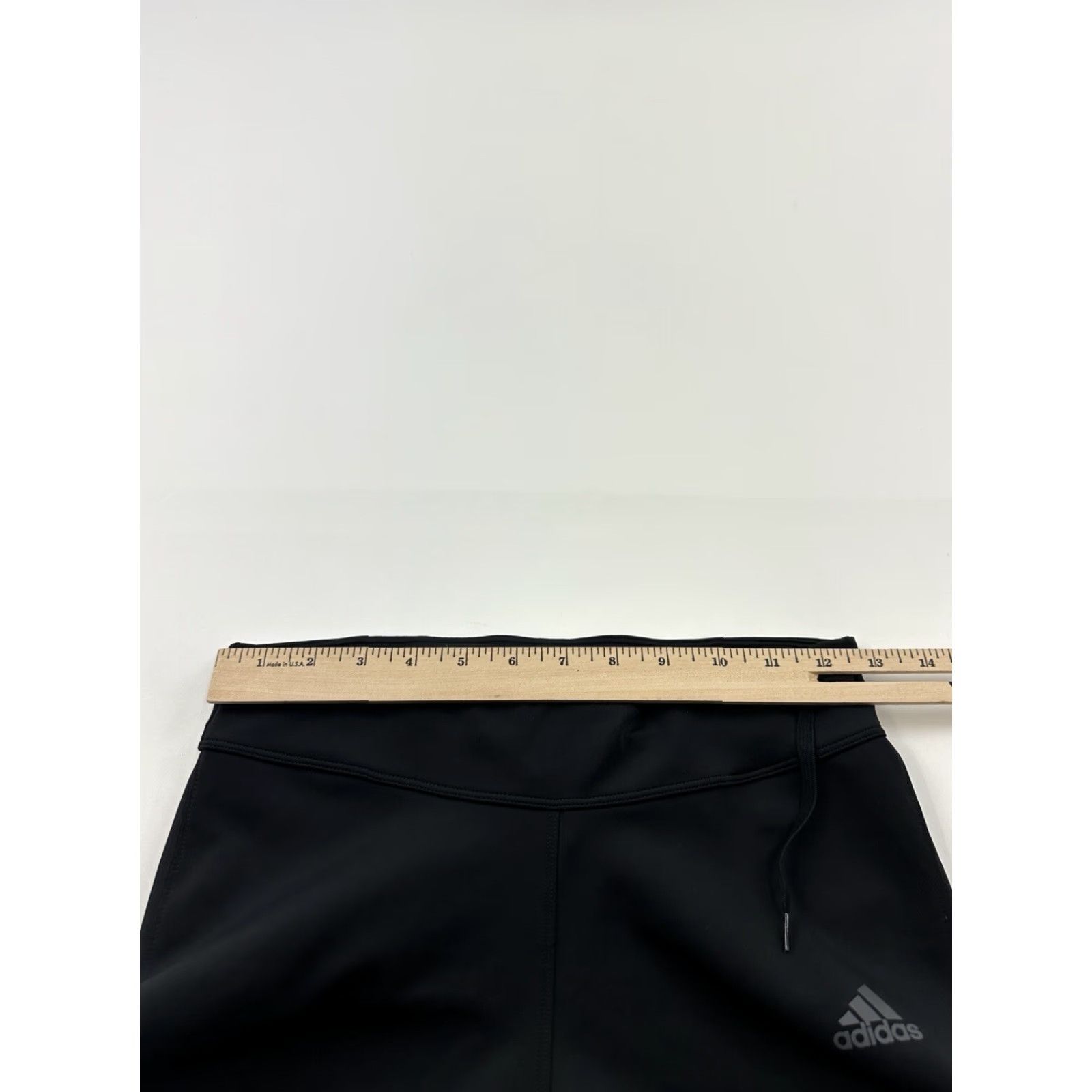 Adidas Adidas Compression Leggings Womens Small Black Running Zipped Ankles Size 28" / US 6 / IT 42 - 5 Thumbnail