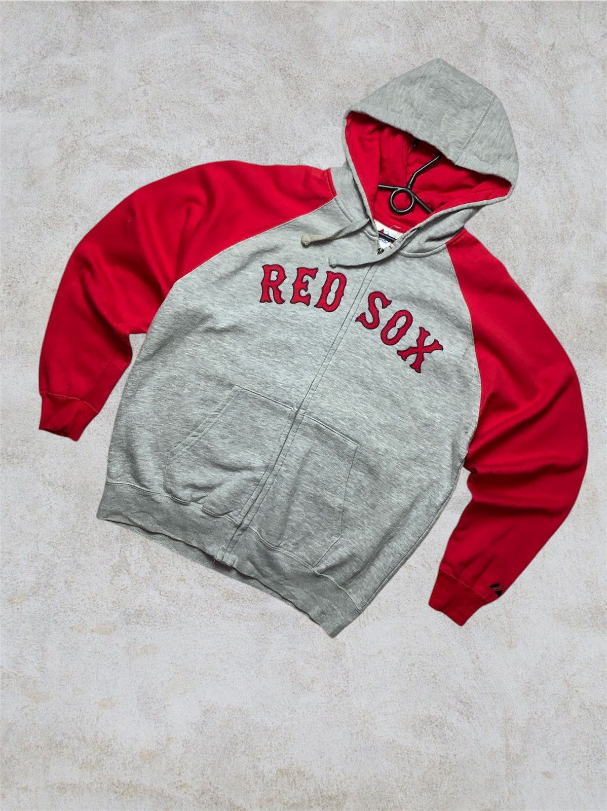 MLB Red Sox vintage Zip hoodie Big Logo Size M Size US M / EU 48-50 / 2 - 1 Thumbnail