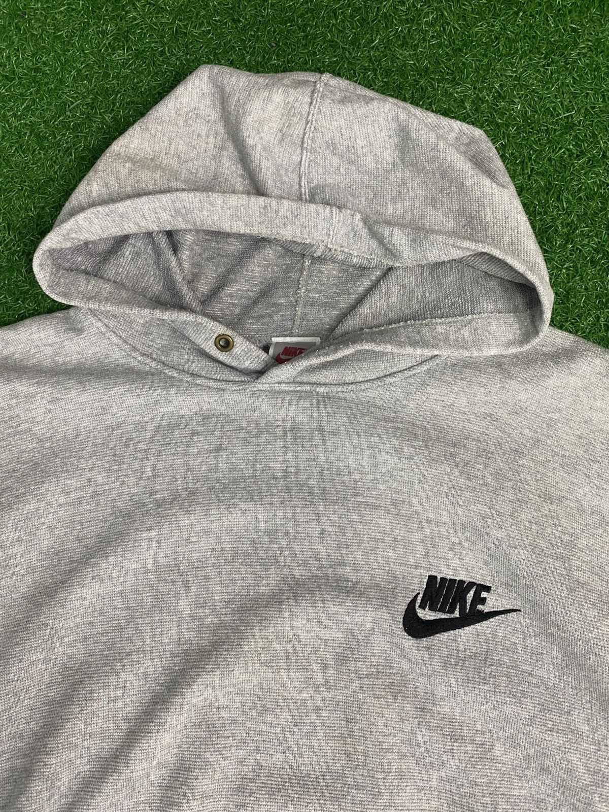 Nike × Vintage Vintage 90’s Nike Hoodies Size US XL / EU 56 / 4 - 4 Thumbnail