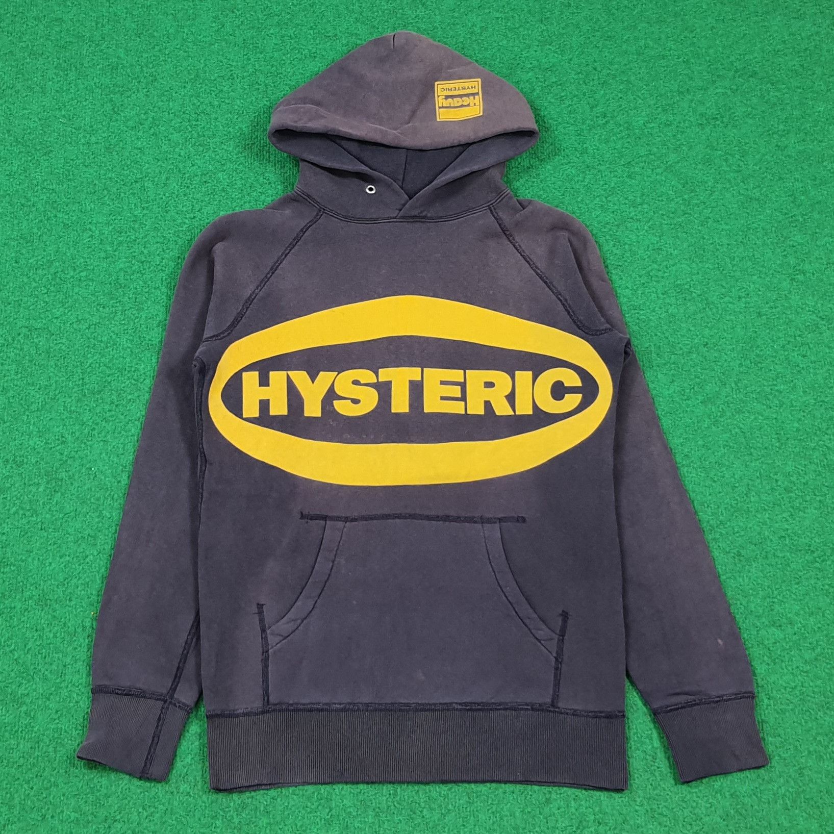 Vintage 90s Hysteric Glamour Heavy Big Logo Hoodie C289N22