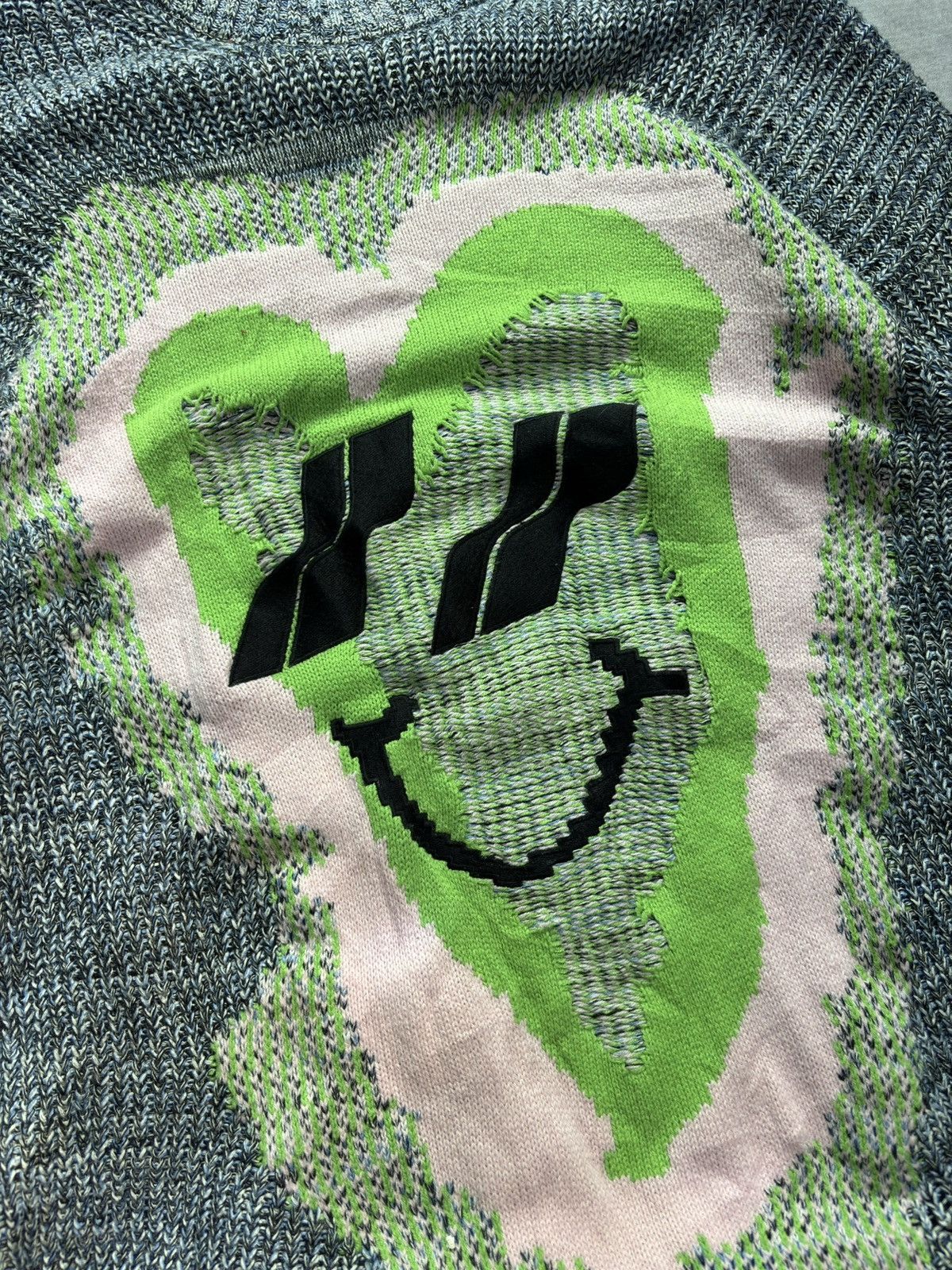 Other WE11DONE GRAPHIC JACQUARD SWEATER Size US L / EU 52-54 / 3 - 2 Thumbnail