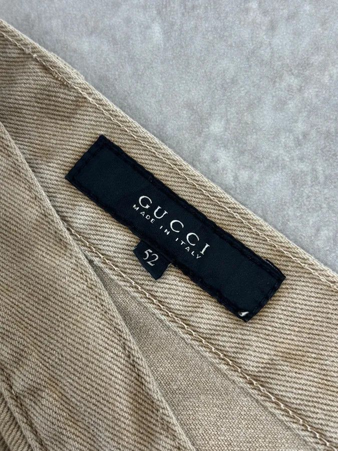 Gucci 2010s Gucci Beige Skinny Pants Size US 32 / EU 48 - 11 Thumbnail