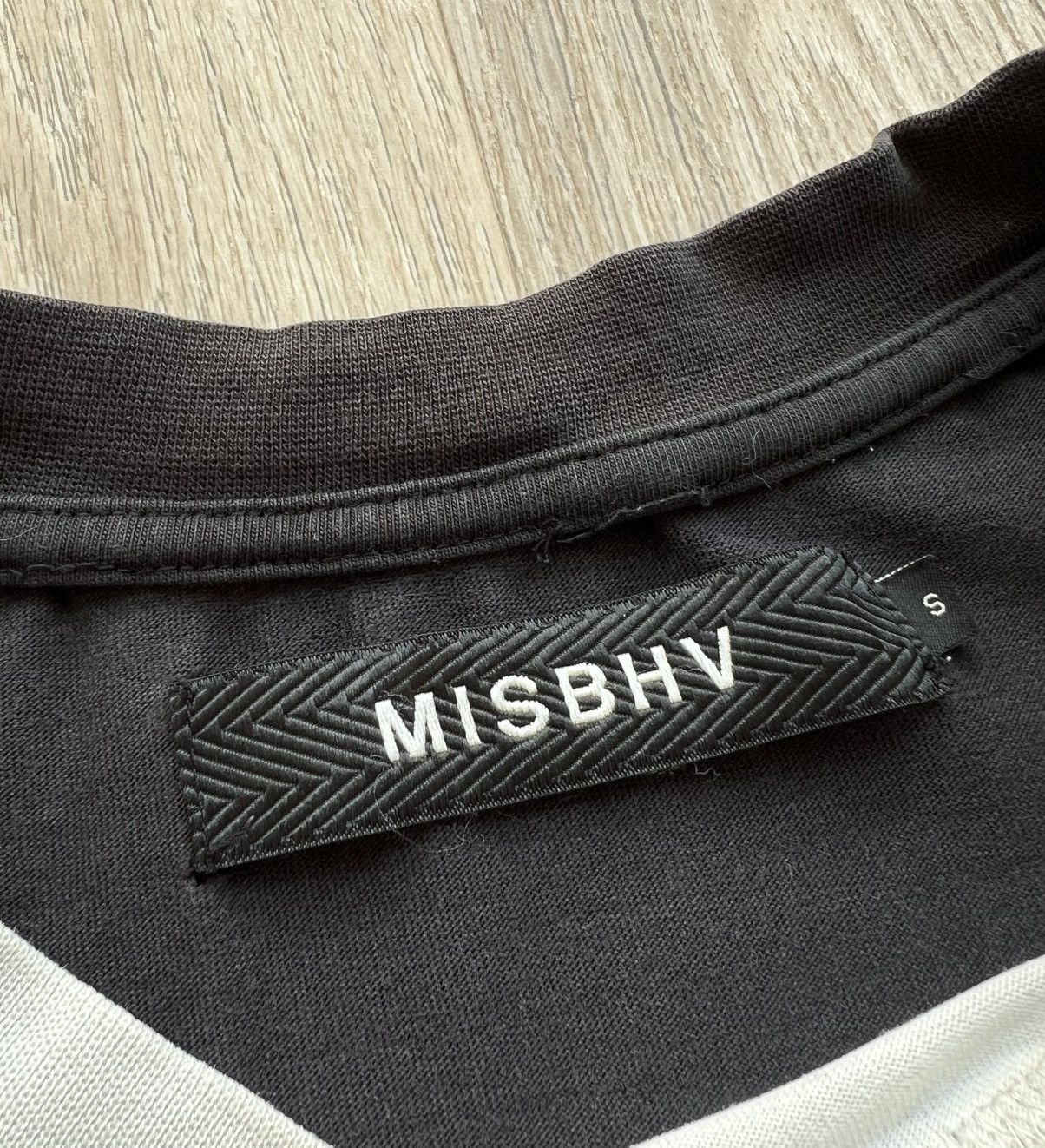 Misbhv Misbhv Double Printed Studded Tour T-Shirt Black White Tee Size US S / EU 44-46 / 1 - 9 Thumbnail