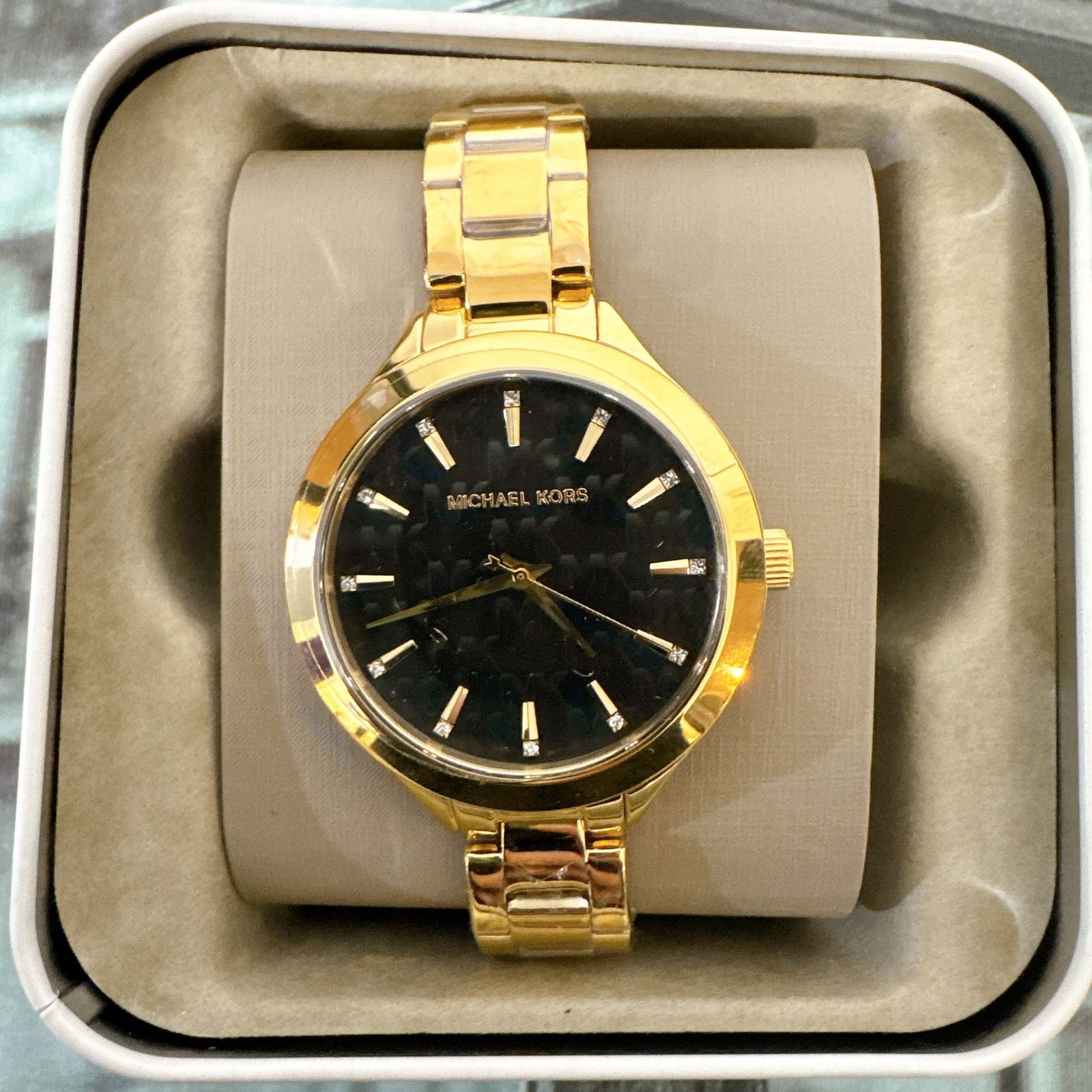 Michael Kors Michael Kors Outlet Aspyn Gold-Tone Watch Size ONE SIZE - 1 Thumbnail