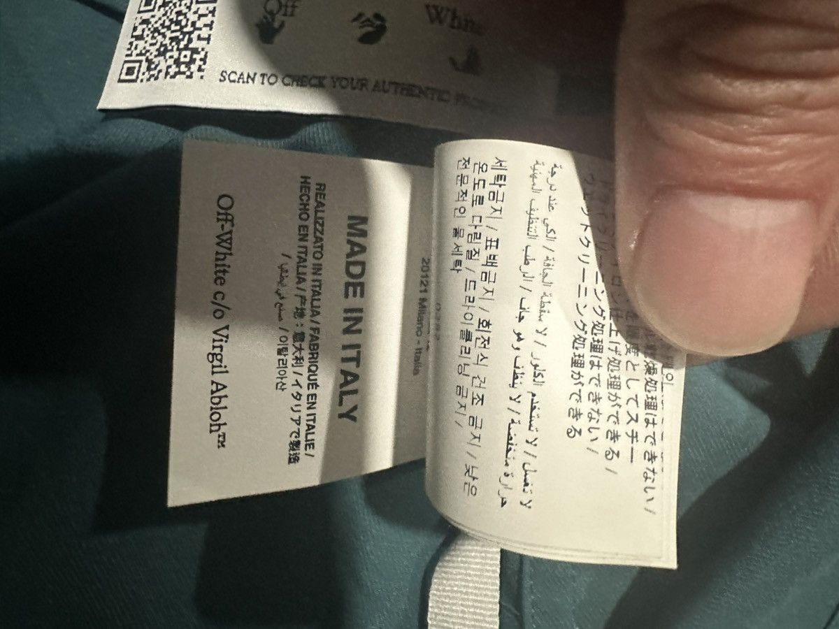 Off-White OFF-WHITE PAPERCLIP S/S SHIRT Size US M / EU 48-50 / 2 - 4 Thumbnail