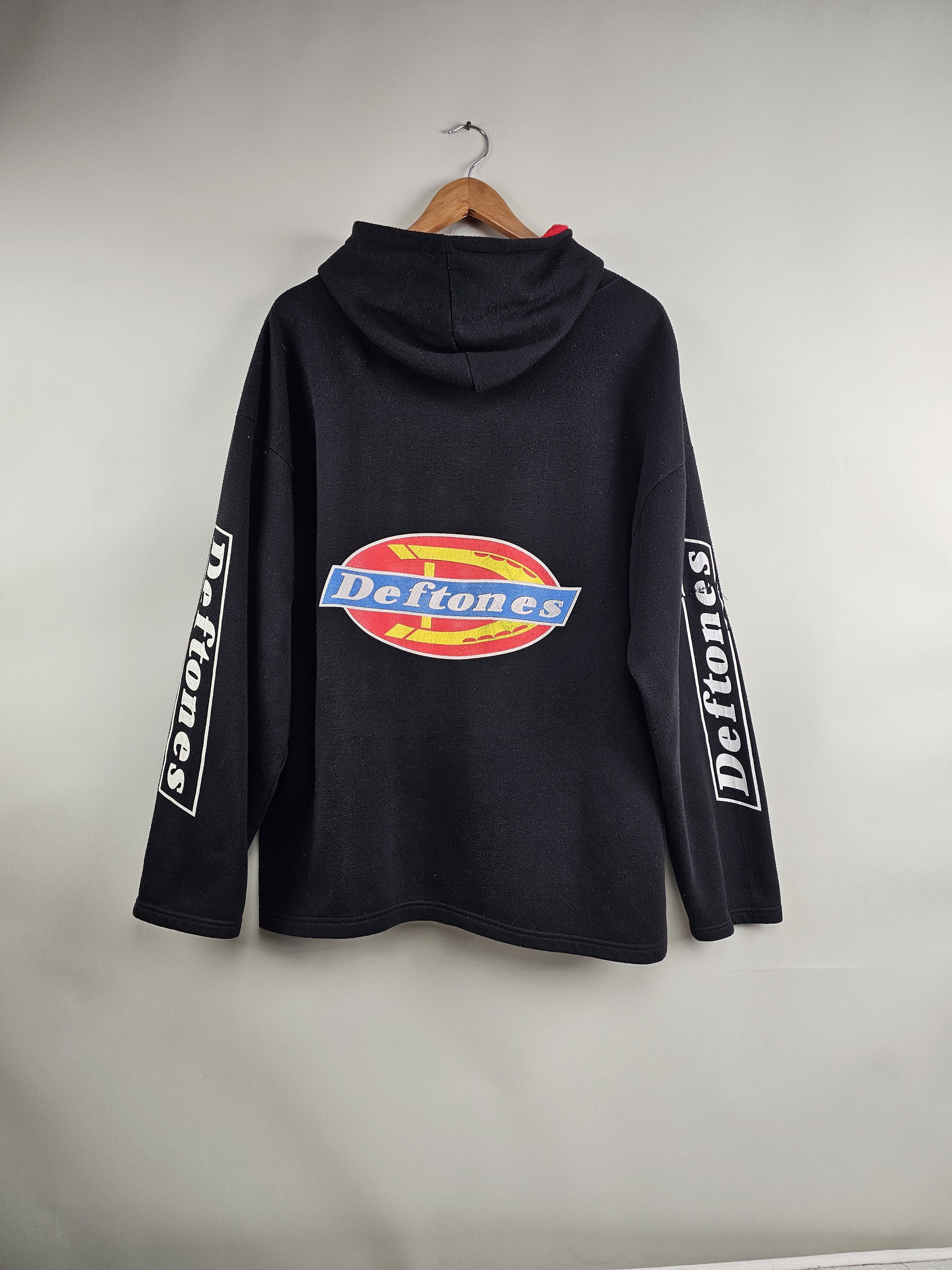 Band Tees × Vintage 90s Deftones Adrenaline Dickies Hoodie XL 23" 29" Size US XL / EU 56 / 4 - 8 Thumbnail